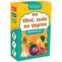Настольная игра "Овощи и фрукты (Мемо)" 0659