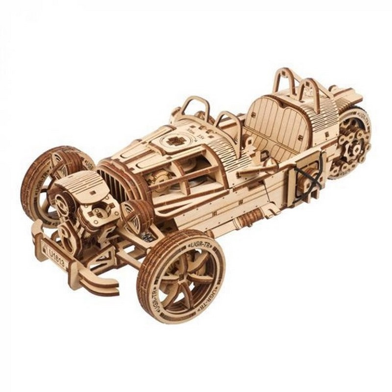 Деревянный механический 3D конструктор Трицикл UGR-S Ugears 70216 457 деталей