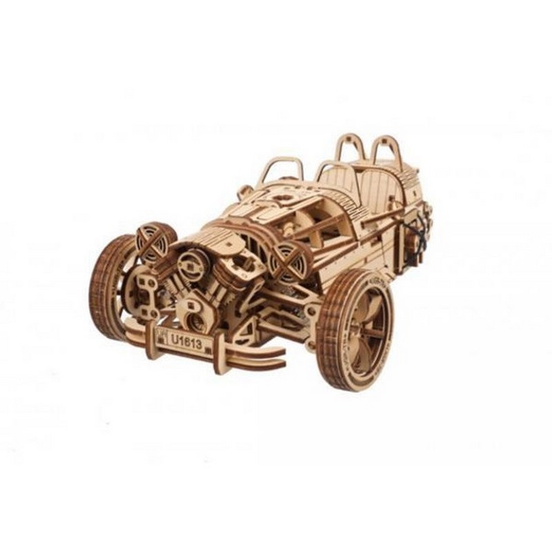 Деревянный механический 3D конструктор Трицикл UGR-S Ugears 70216 457 деталей