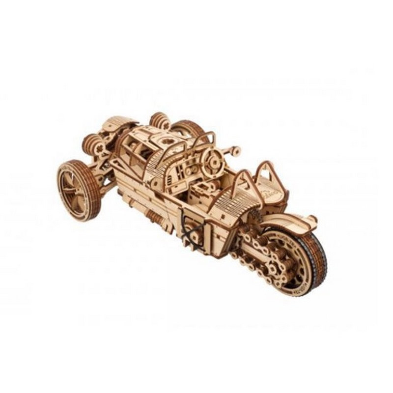 Деревянный механический 3D конструктор Трицикл UGR-S Ugears 70216 457 деталей