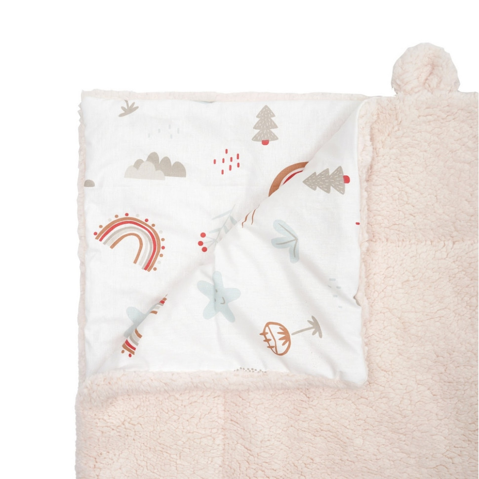 Дитячий плед Teddy Twins 1424-TT-205 розмір 100х80 см, бежевий
