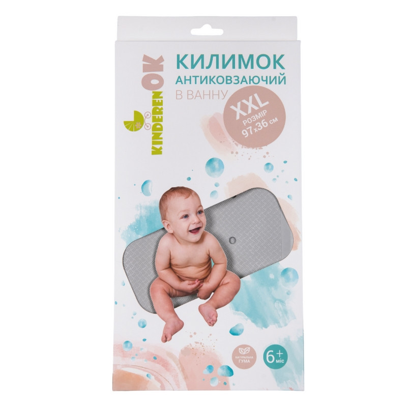 Килимок для ванної Kinderenok 71114_007 антиковзаючий 97 х 36 см