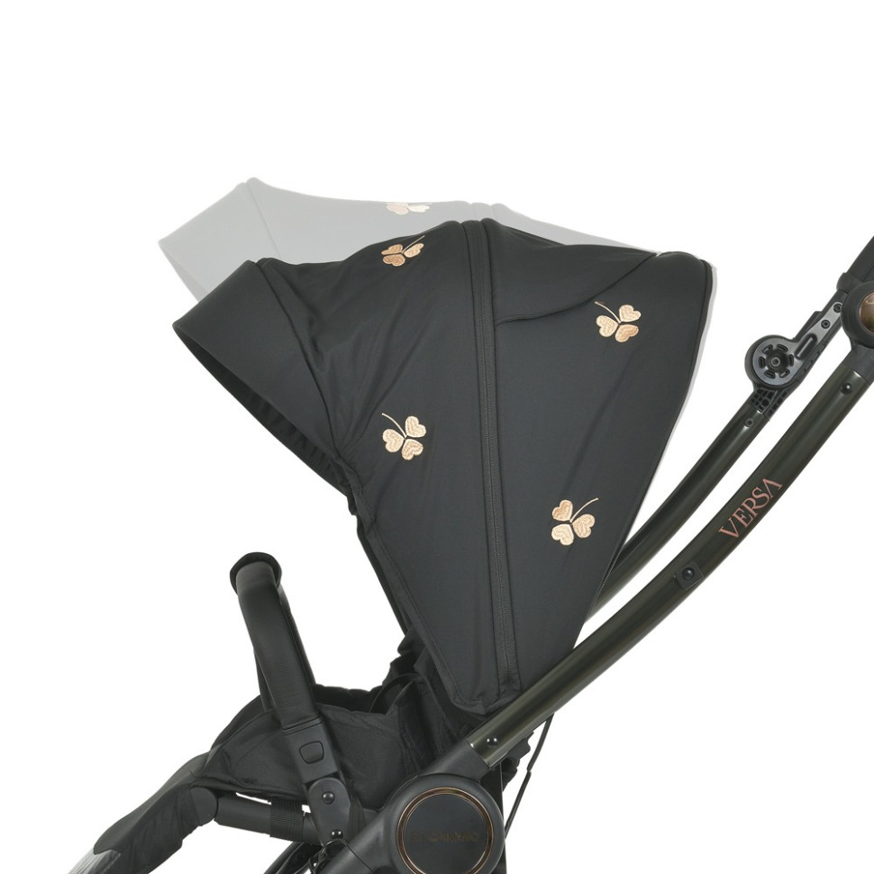Детская прогулочная коляска VERSA El Camino ME 1078  Clover Black