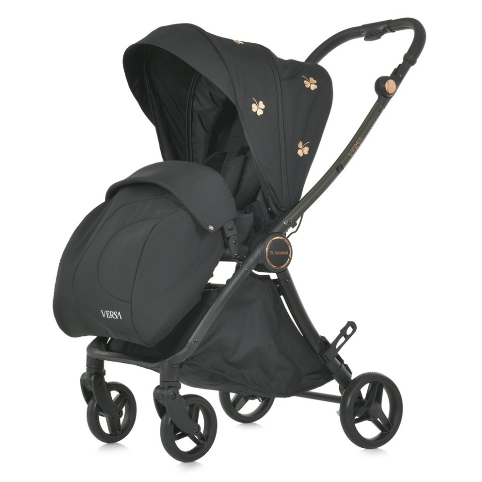 Детская прогулочная коляска VERSA El Camino ME 1078  Clover Black