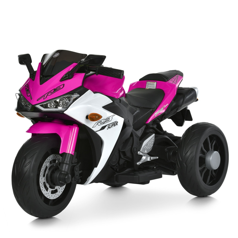 Дитячий електромобіль Мотоцикл Bambi Racer M 6329EL-8 до 30 кг