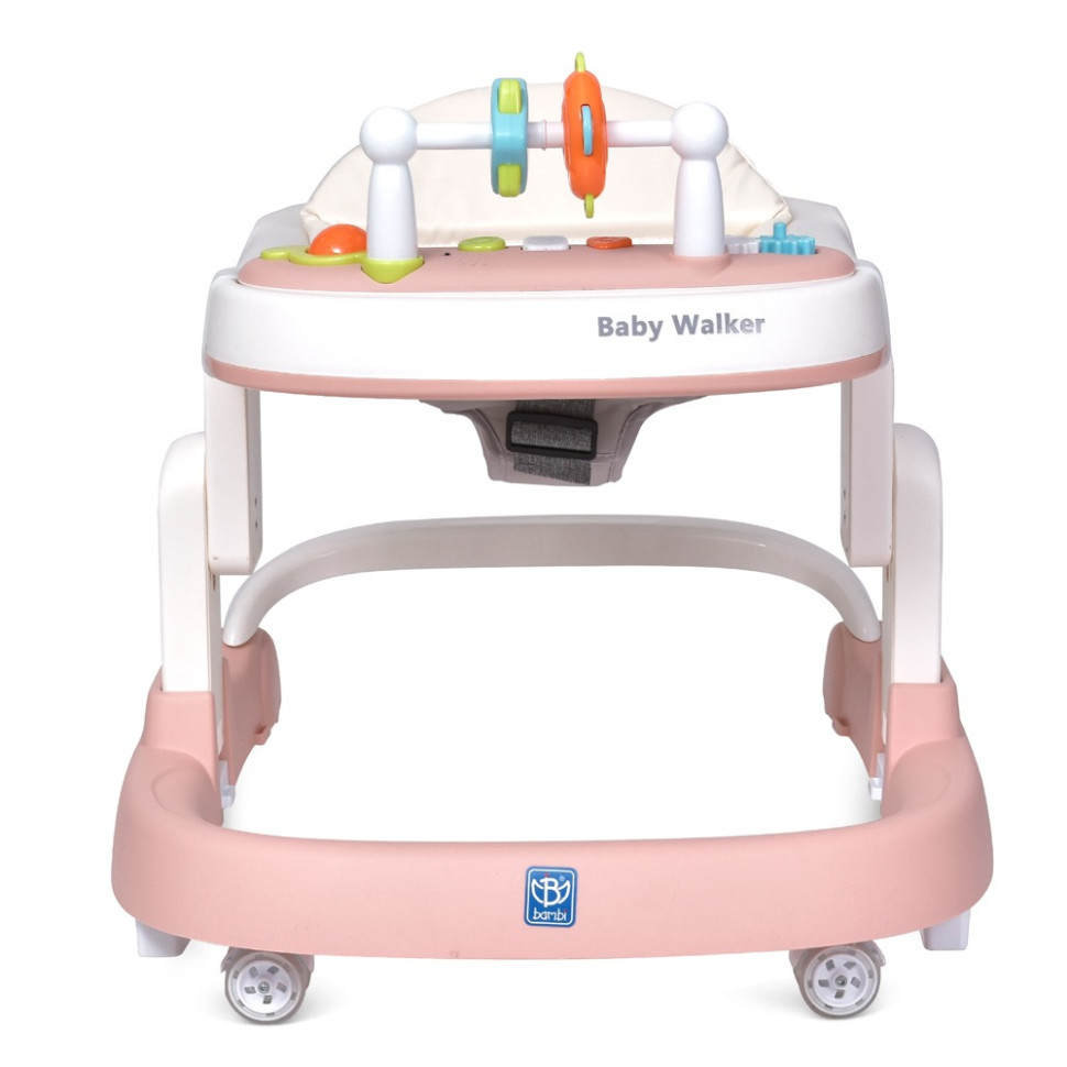 Ходунки Bambi M 5032L-8 музыка, светло, розовый