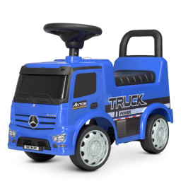 Детская каталка-толокар Bambi 656-4 синий, звук, свет, на батарейке