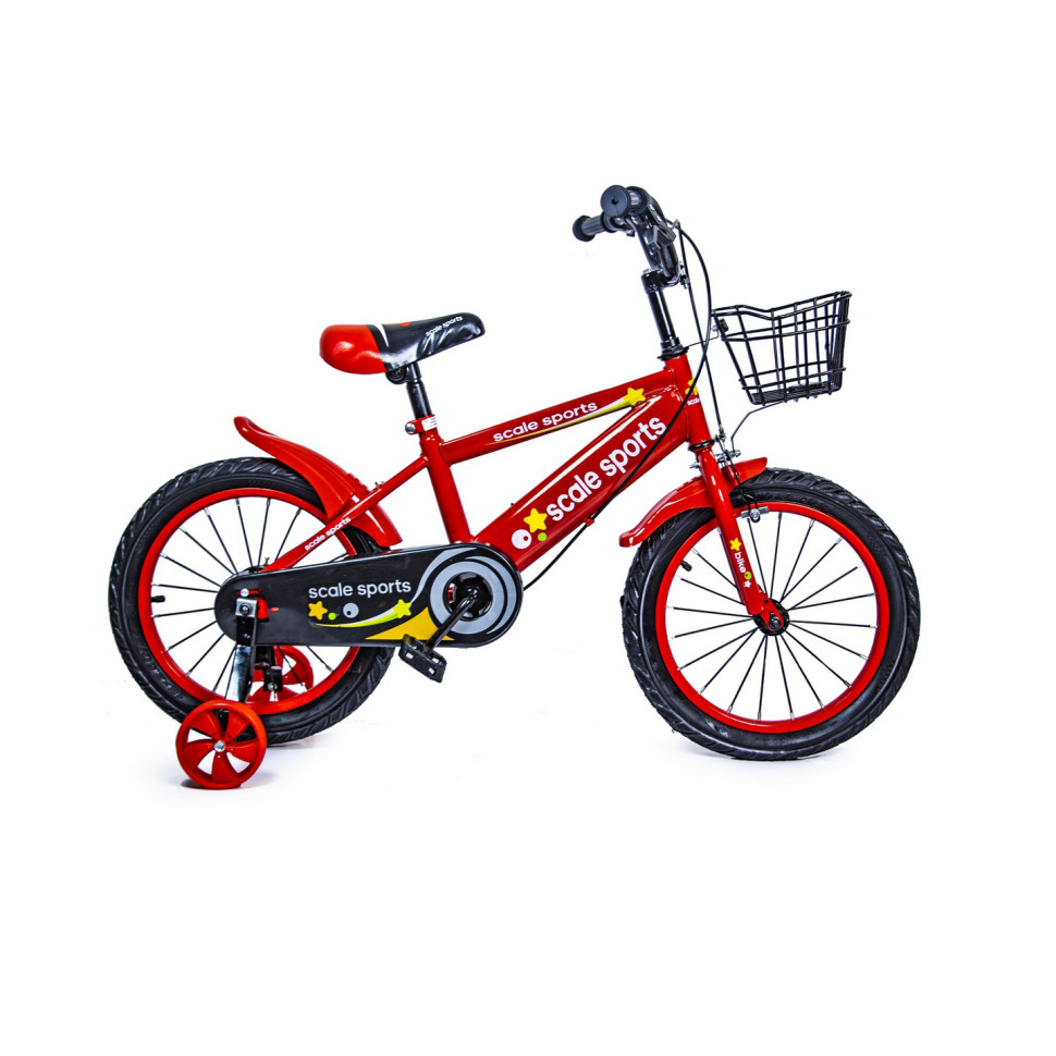 Детский двухколесный велосипед T13 Scale Sports 1138490598 красный