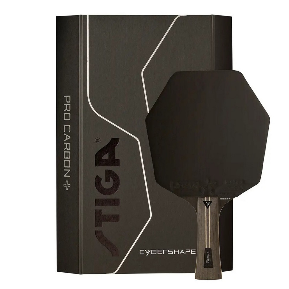 Ракетка для настільного тенісу Pro Carbon Plus Cybershape 5 Star FL Stiga 931184 (1215-0401-35)