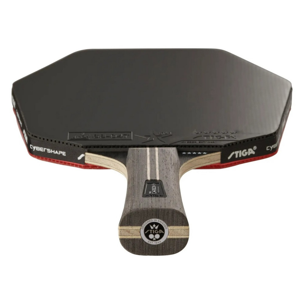 Ракетка для настільного тенісу Pro Carbon Plus Cybershape 5 Star FL Stiga 931184 (1215-0401-35)