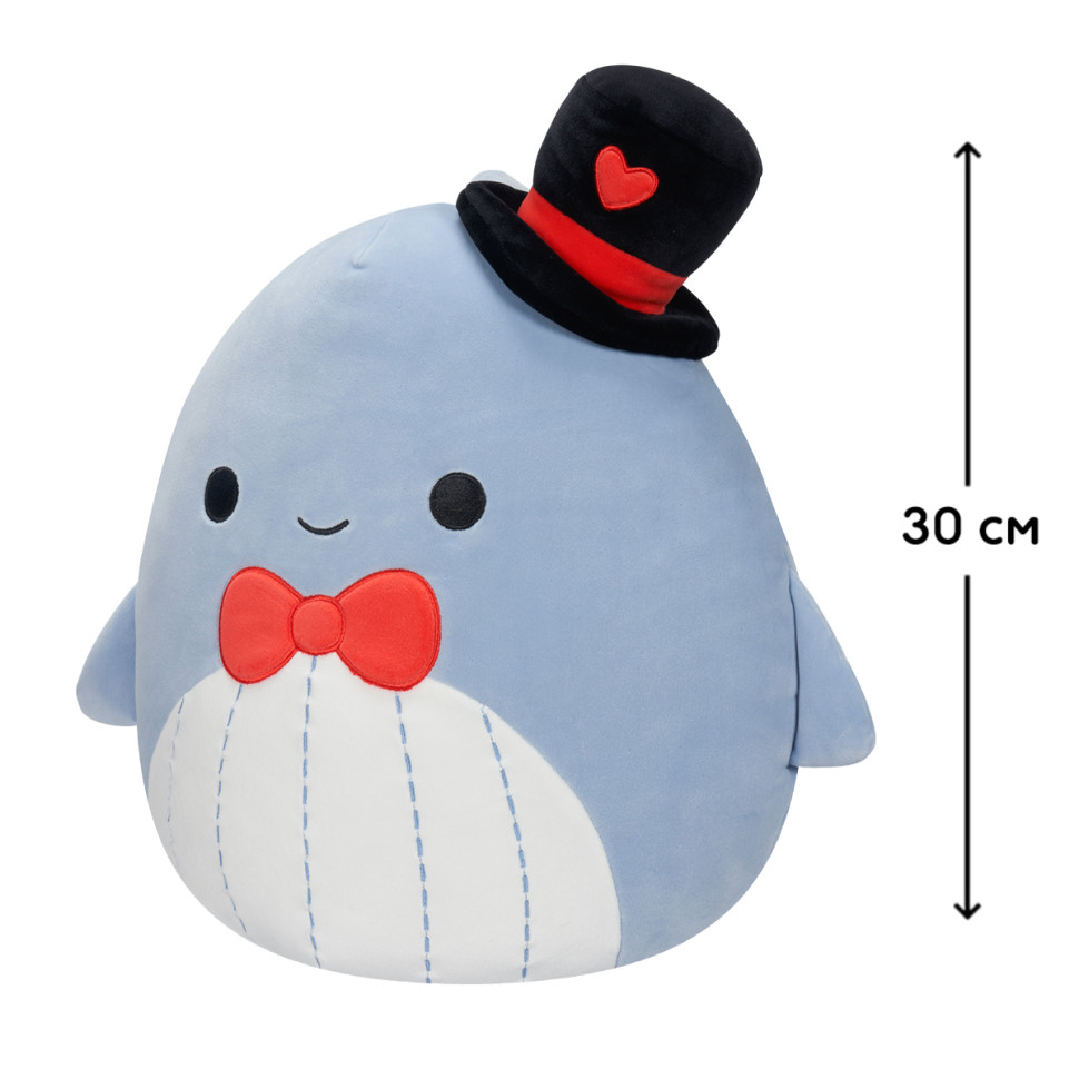 М'яка іграшка Синій кит Самір Squishmallows SQVA00873, 30 см