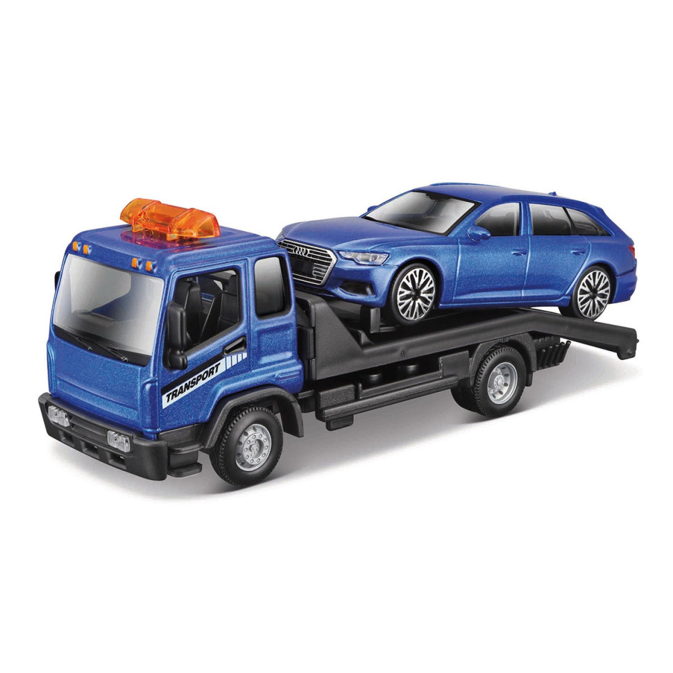 Игровой набор с автомоделью AUDI A6 AVANT Bburago 18-31418 (1:43)