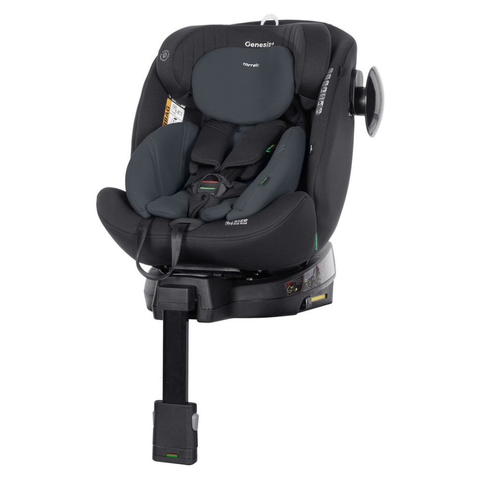 Автокрісло дитяче Genesis+ Carrello CRL-12807 Magnet Grey, i-Size 40-150 см, ISOFIX
