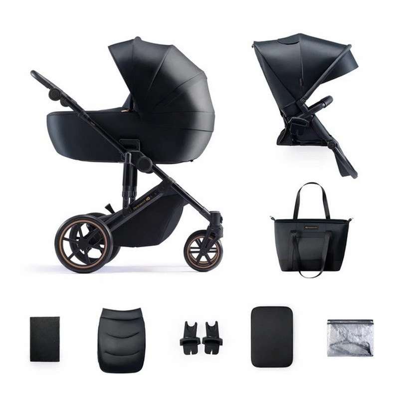 Универсальная коляска 2 в 1 Prime 2 Kinderkraft KSPRIM02BLK2000 Venezian Black