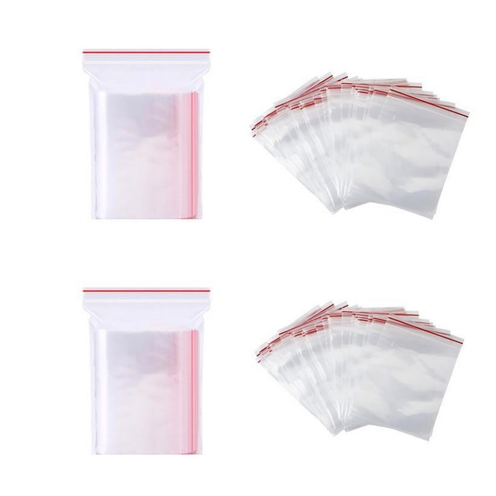 Пакети з замком Zip-Lock Bambi ZL-5_7 розмір 5х7 см 500 штук