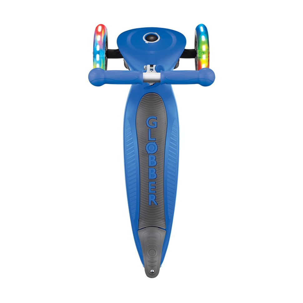 Самокат серії PRIMO FOLDABLE FANTASY LIGHTS GLOBBER 432-100 синій, до 50 кг 3 колеса