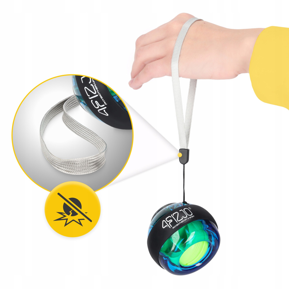 Тренажер для кисти и запястья гироскопический Power Ball 4FIZJO P-5905973402224