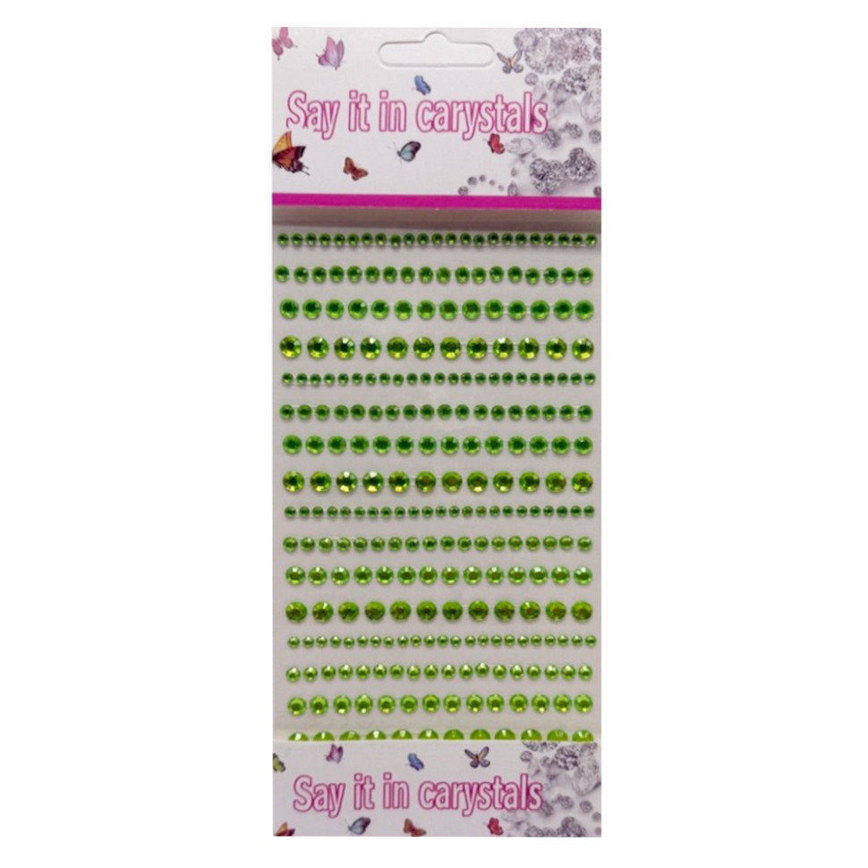 Декоративні наклейки Bambi XY-020(Green) для авто, ноутбуків, телефонів 