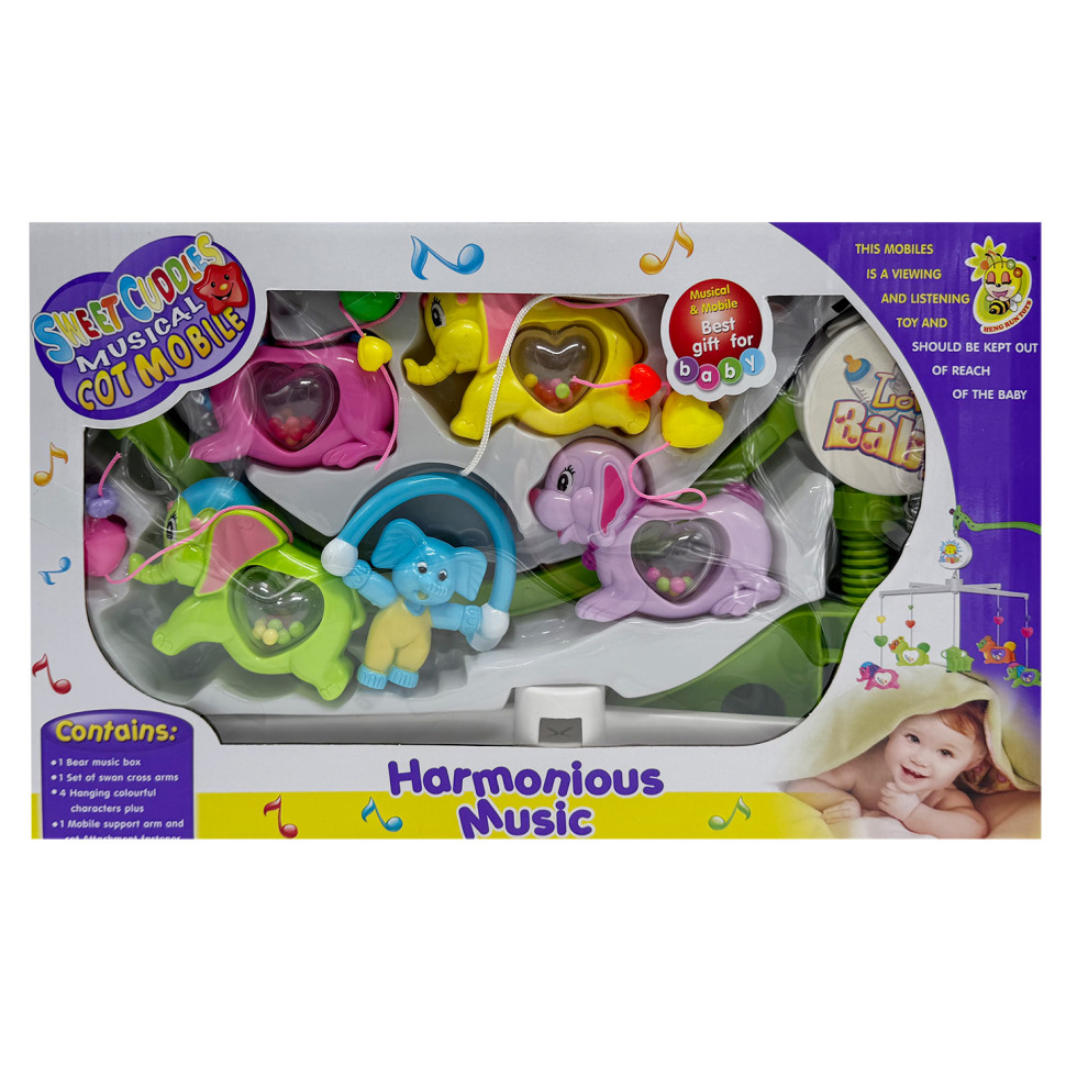 Музичний мобіль на ліжечко 