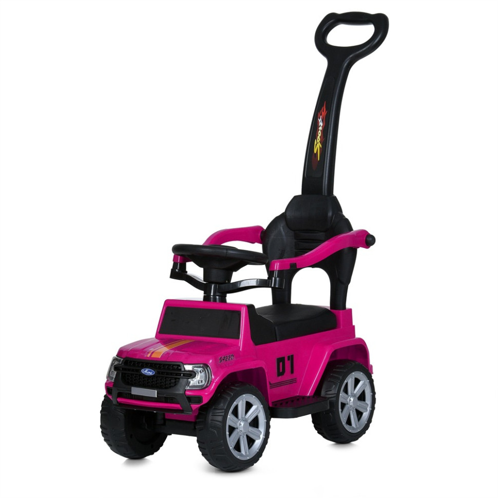 Детская каталка-толокар 2 в 1 Bambi Racer M 5804EL-8 с родительской ручкой