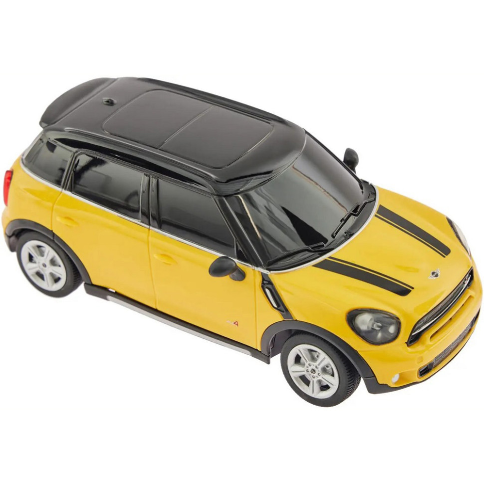 Машинка на радиоуправлении BMW Mini Cooper S Countryman Rastar 71700 yellow 1:24