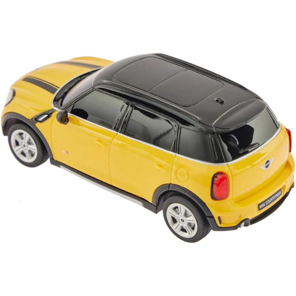 Машинка на радиоуправлении BMW Mini Cooper S Countryman Rastar 71700 yellow 1:24
