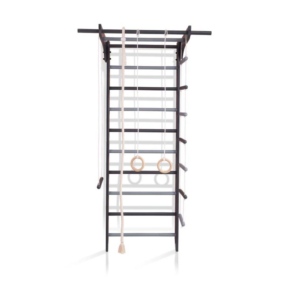 Спортивний куточок SportBaby 7-Lux 1-240 з трапецією та кільцями