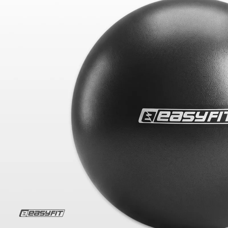 М'яч для пілатесу EasyFit EF-1221-BK 25 см, чорний, до 130 кг