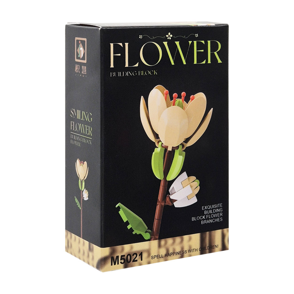 Конструктор детский Flower Bambi M5026-21 элементы для создания стебля и лепестков