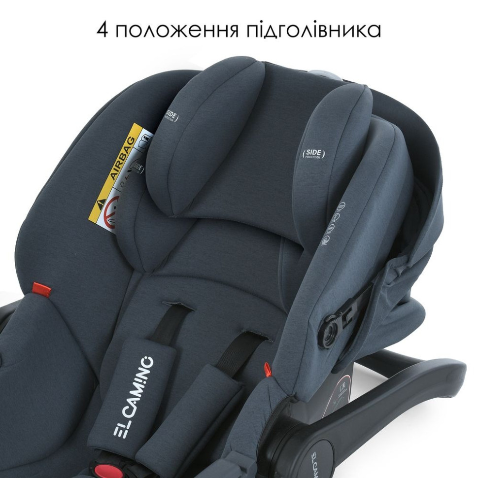 Дитяче автокрісло i-KEEP El Camino ME 1186 Melange Rock Gray