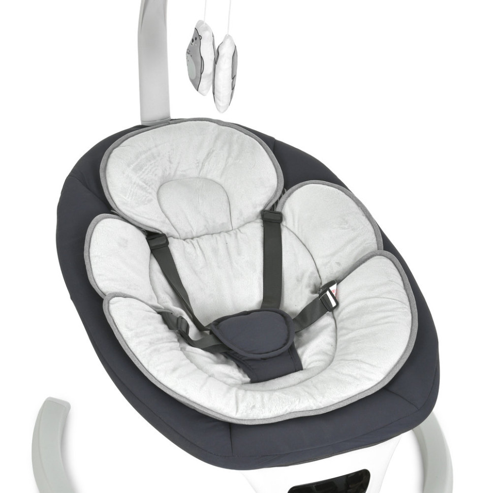 Укачивающий центр El Camino ME 1175 Medium Gray, с пультом управления, до 9 кг