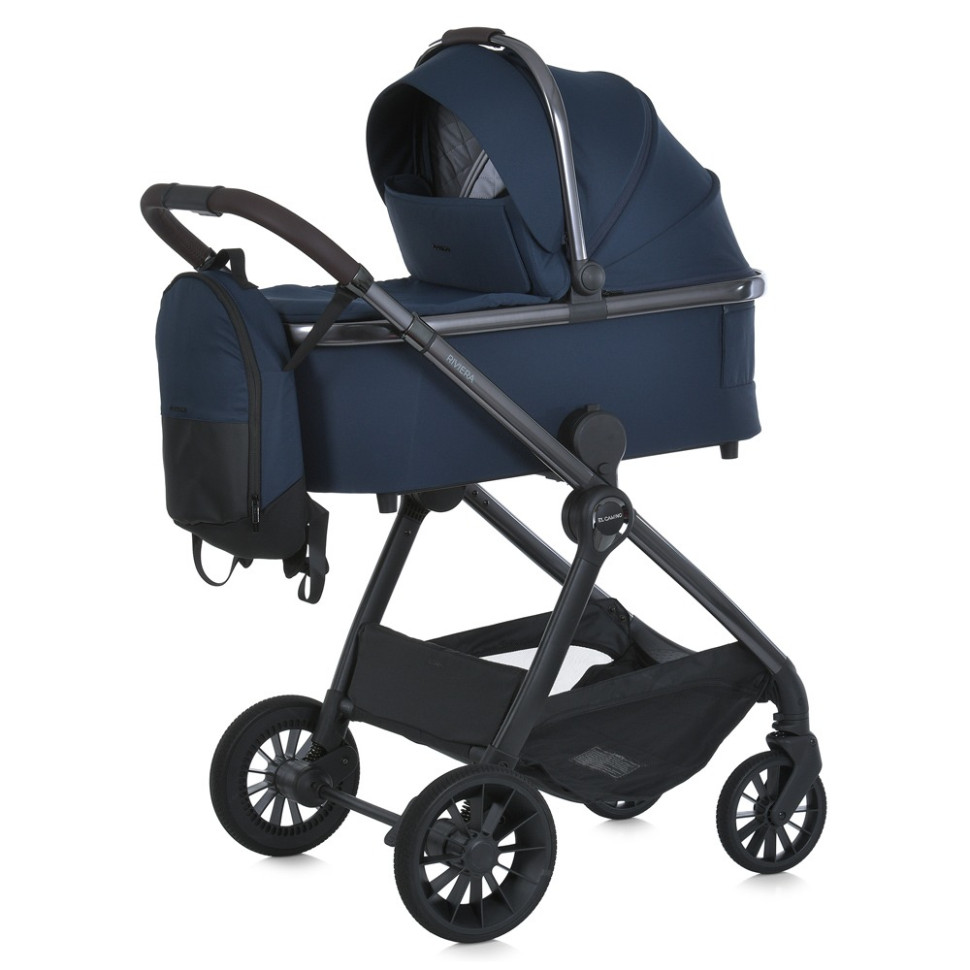 Дитяча універсальна коляска 2 в 1 RIVIERA El Camino ME 1183 Iris Blue