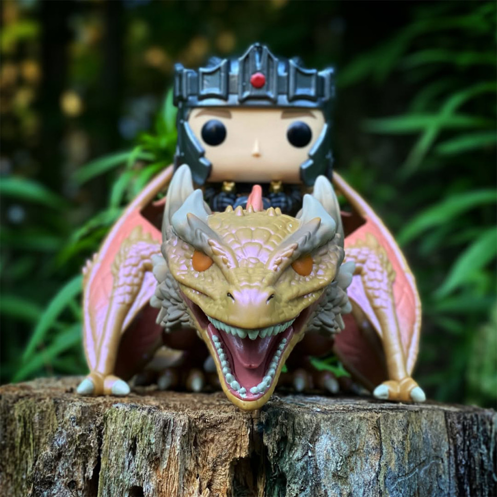 Ігрова фігурка Ейгон Таргарієн та Сонячний Вогонь FUNKO POP! Rides 83460 серії 