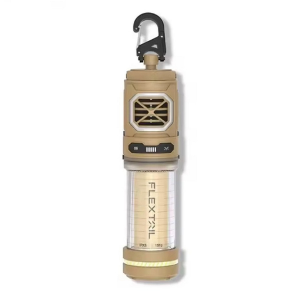 Фумигатор-фонарь кемпинговый Tiny Repel S Flextail TRS4800 бежевый