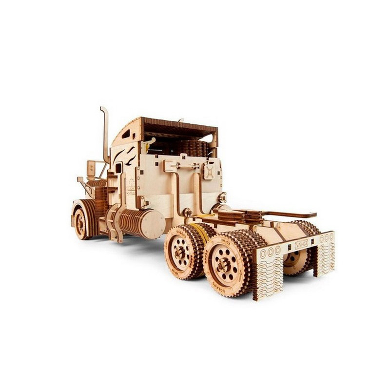 Деревянный механический 3D конструктор Тягач VM-03 Ugears 70056 541 деталь