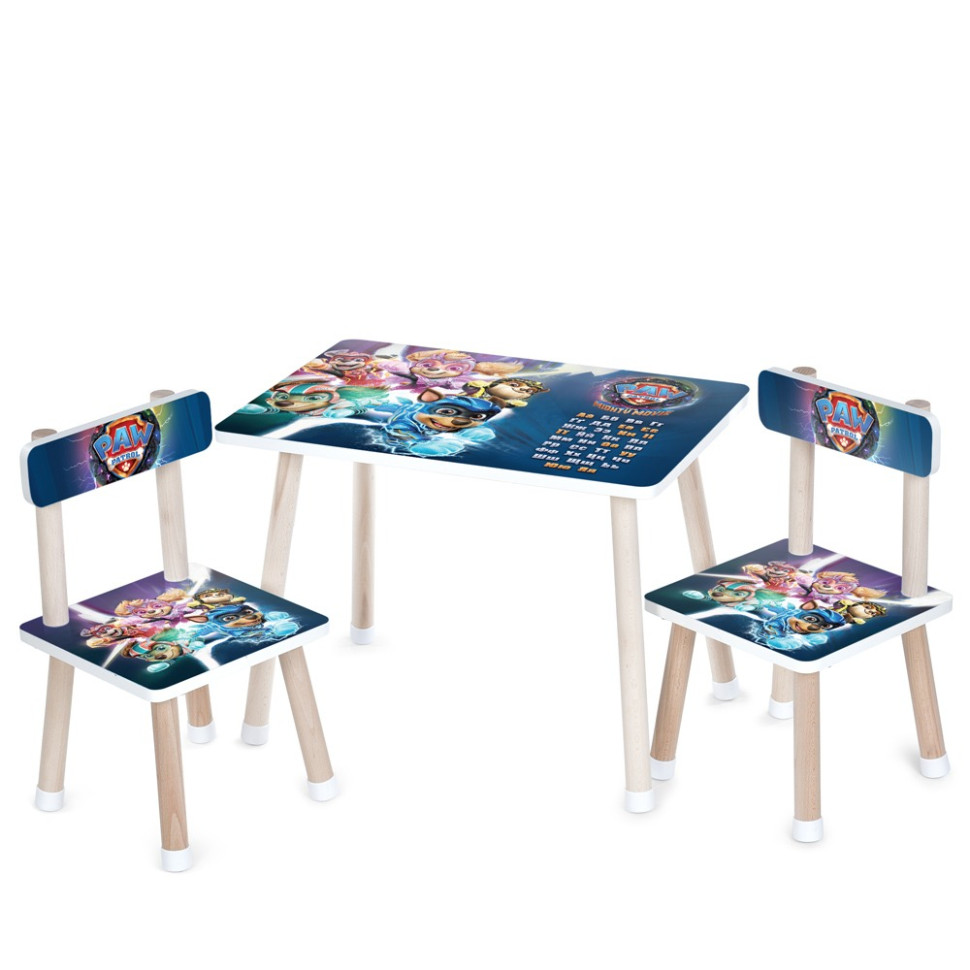 Детский Столик Bambi M 501-18 столешница 60 х 40 см, 2 стульчика