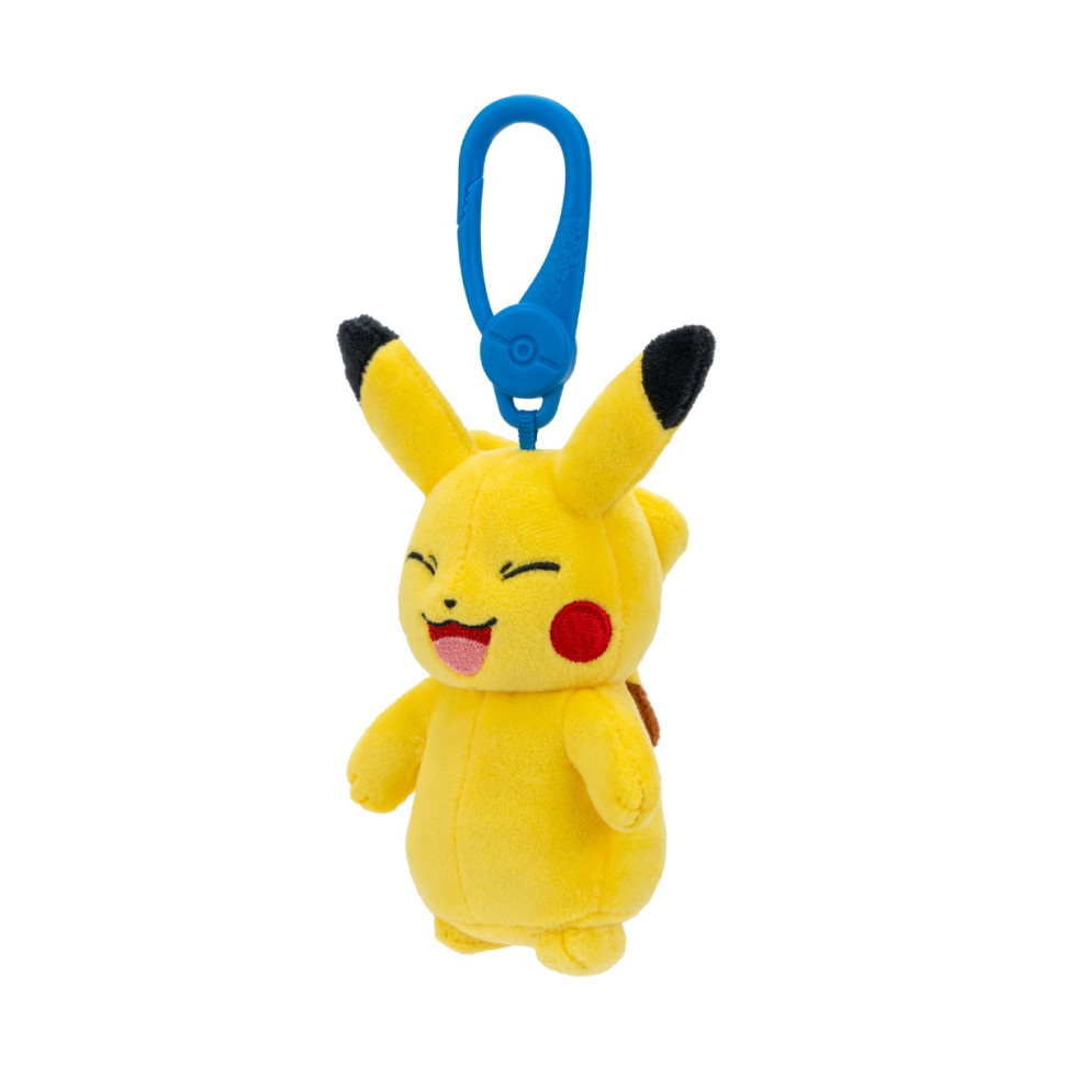Дитяча м'яка іграшка на кліпсі Пікачу W11 Pokemon PKW3654, 9,6 см