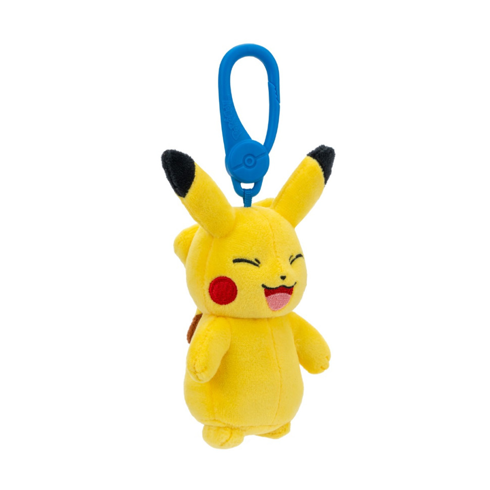 Дитяча м'яка іграшка на кліпсі Пікачу W11 Pokemon PKW3654, 9,6 см