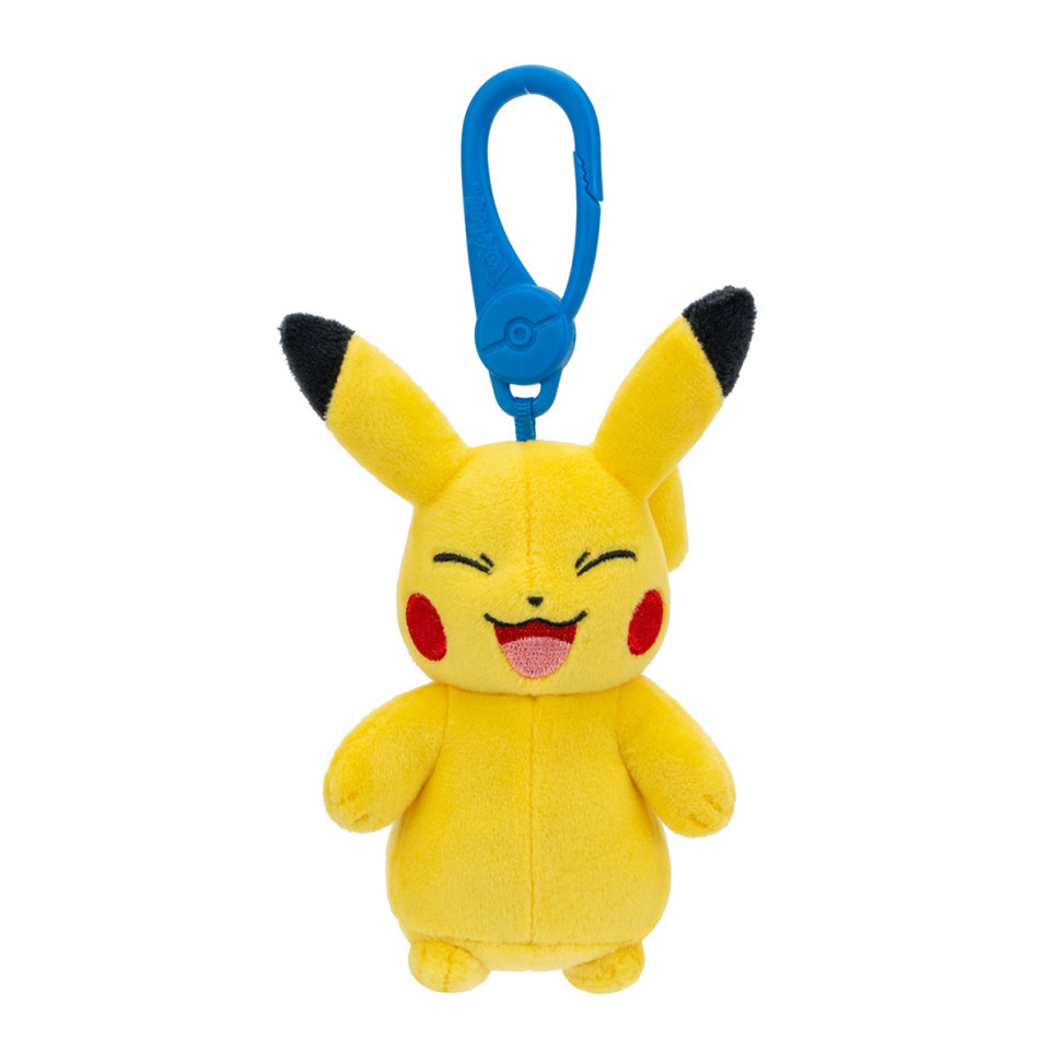 Дитяча м'яка іграшка на кліпсі Пікачу W11 Pokemon PKW3654, 9,6 см
