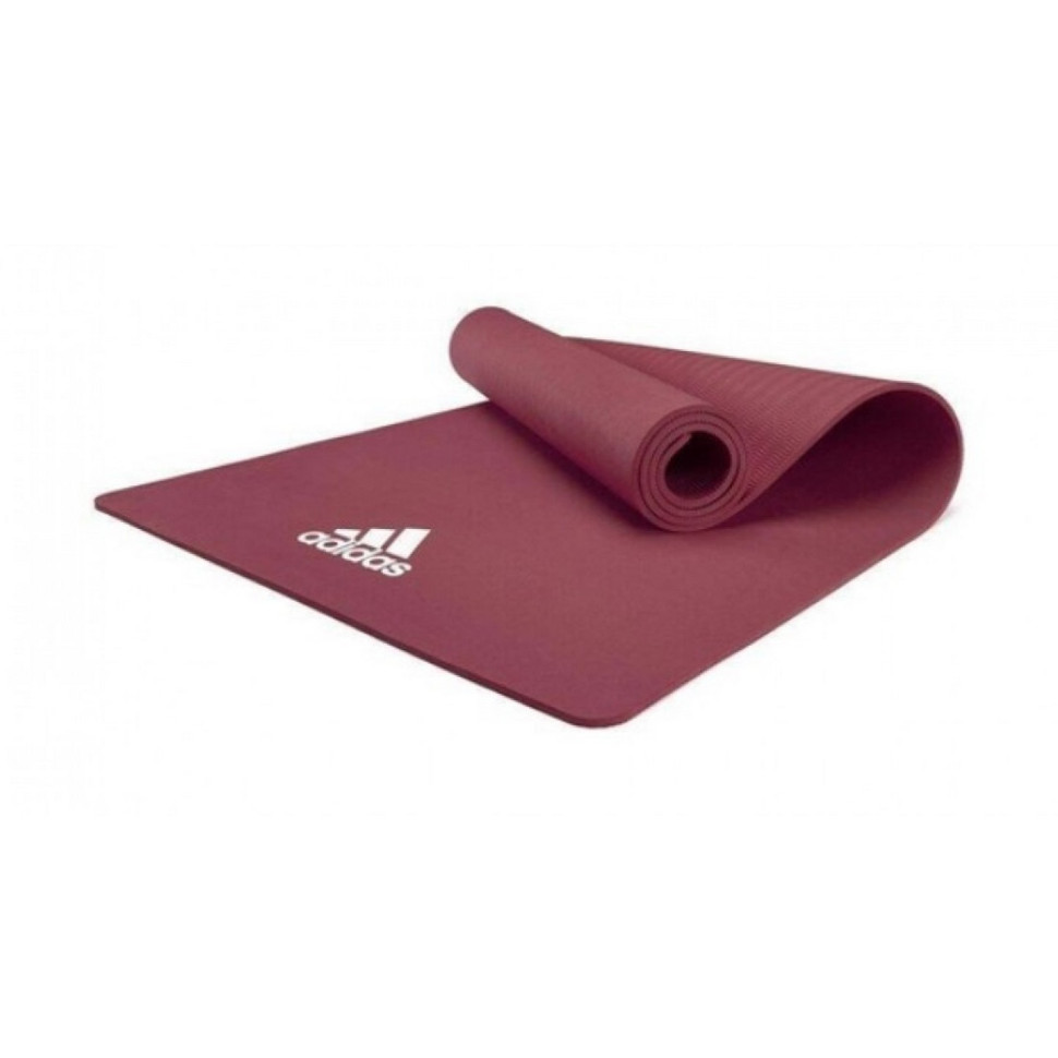 Коврик для йоги Yoga Mat Adidas ADYG-10100MR, красный 176 х 61 х 0,8 см