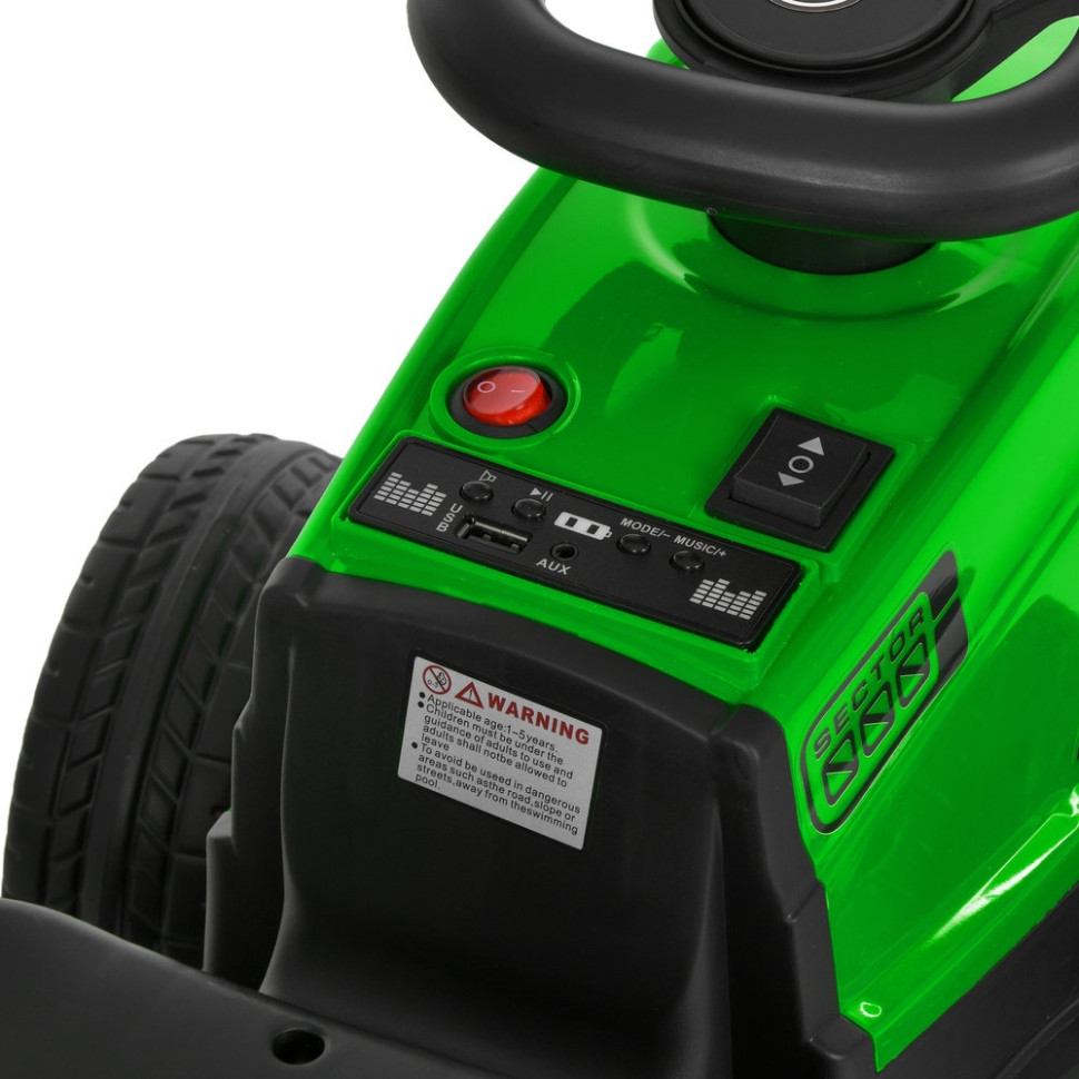 Детский электромобиль Трактор Bambi Racer M 6346ER-5 до 30 кг