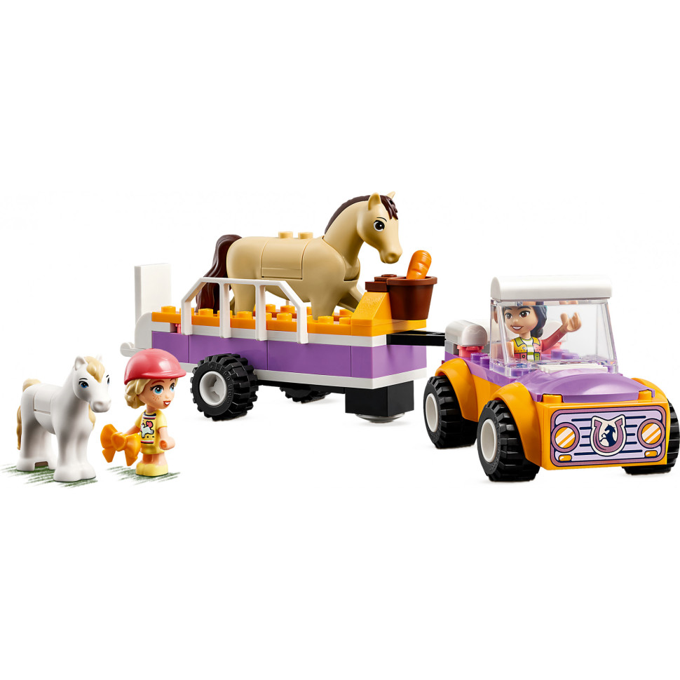Конструктор LEGO Friends Причіп для коня й поні 42634, 105 деталей