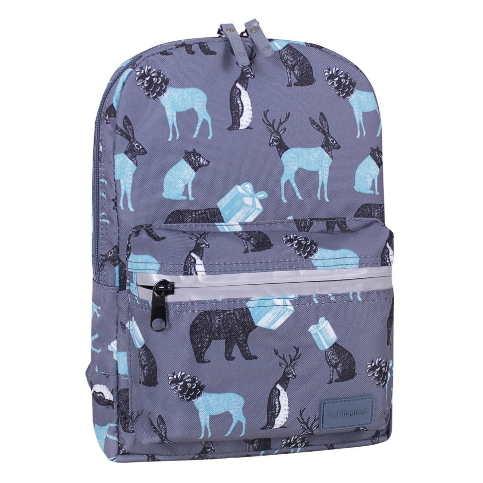 Рюкзак молодіжний mini Bagland 675711845 принт, об'єм 8 л
