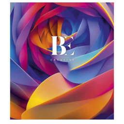Тетрадь общая «Be creative» Школярик 096-3240L-5 в линию, 96 листов