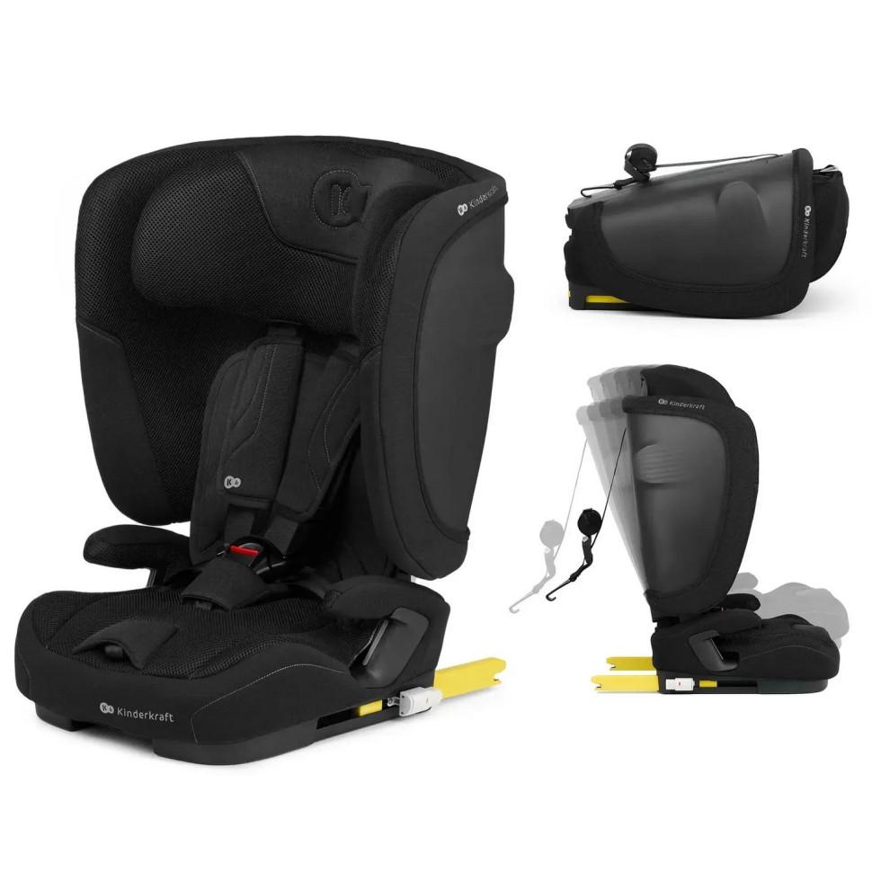 Детское автокресло Fix2Go Kinderkraft KCFI2GO0BLK0000 Black