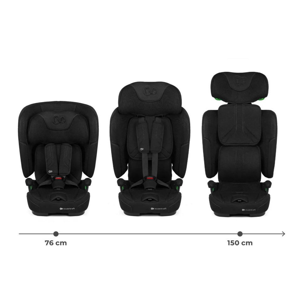 Детское автокресло Fix2Go Kinderkraft KCFI2GO0BLK0000 Black