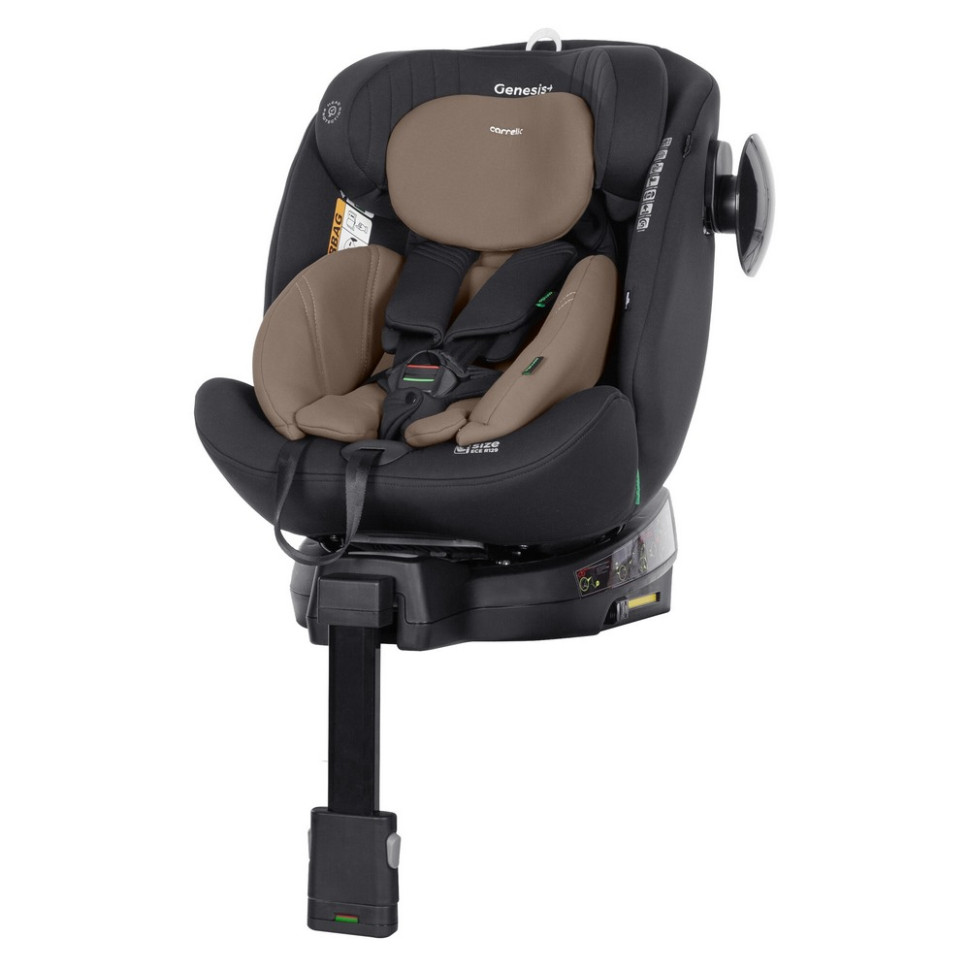 Автокресло детское Genesis+ Carrello CRL-12807 Sand Beige, i-Size 40-150 см, ISOFIX