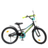 Велосипед дитячий PROF1 Y20224-1 20 дюймів, чорний 