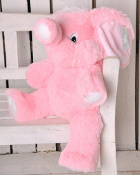 Мягкая игрушка Алина Слон 80 см розовый Сл3-роз