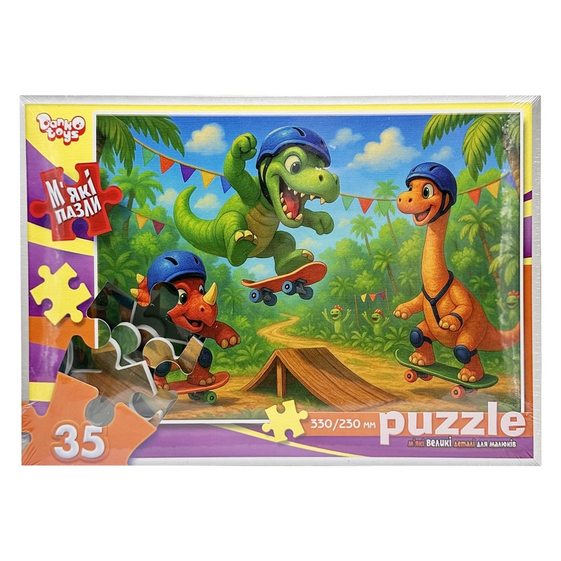 Детские мягкие пазлы 